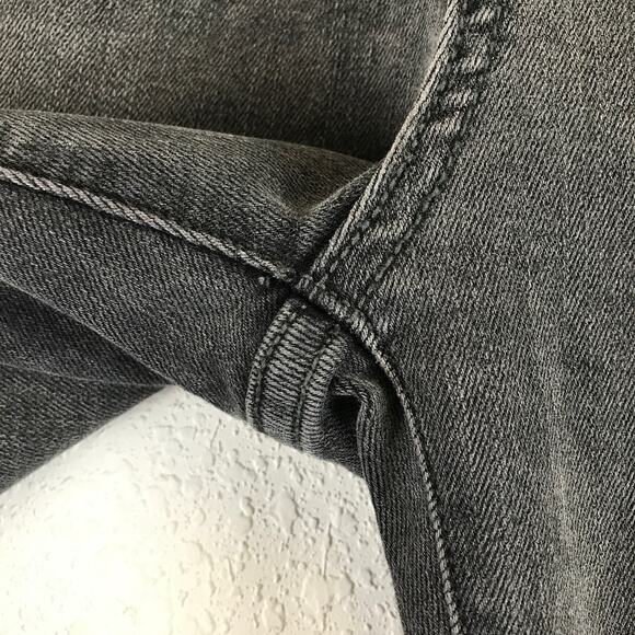 NWT Judy Blue Destroyed Cuffed Hem Faded Black Skinny Fit Jeans Distressed 32 - Picture 6 of 12